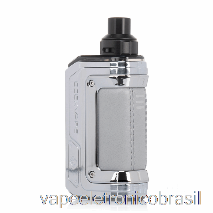 Vape Eletrônico Geek Vape H45 Aegis Hero 2 45w Pod Mod Kit Prata